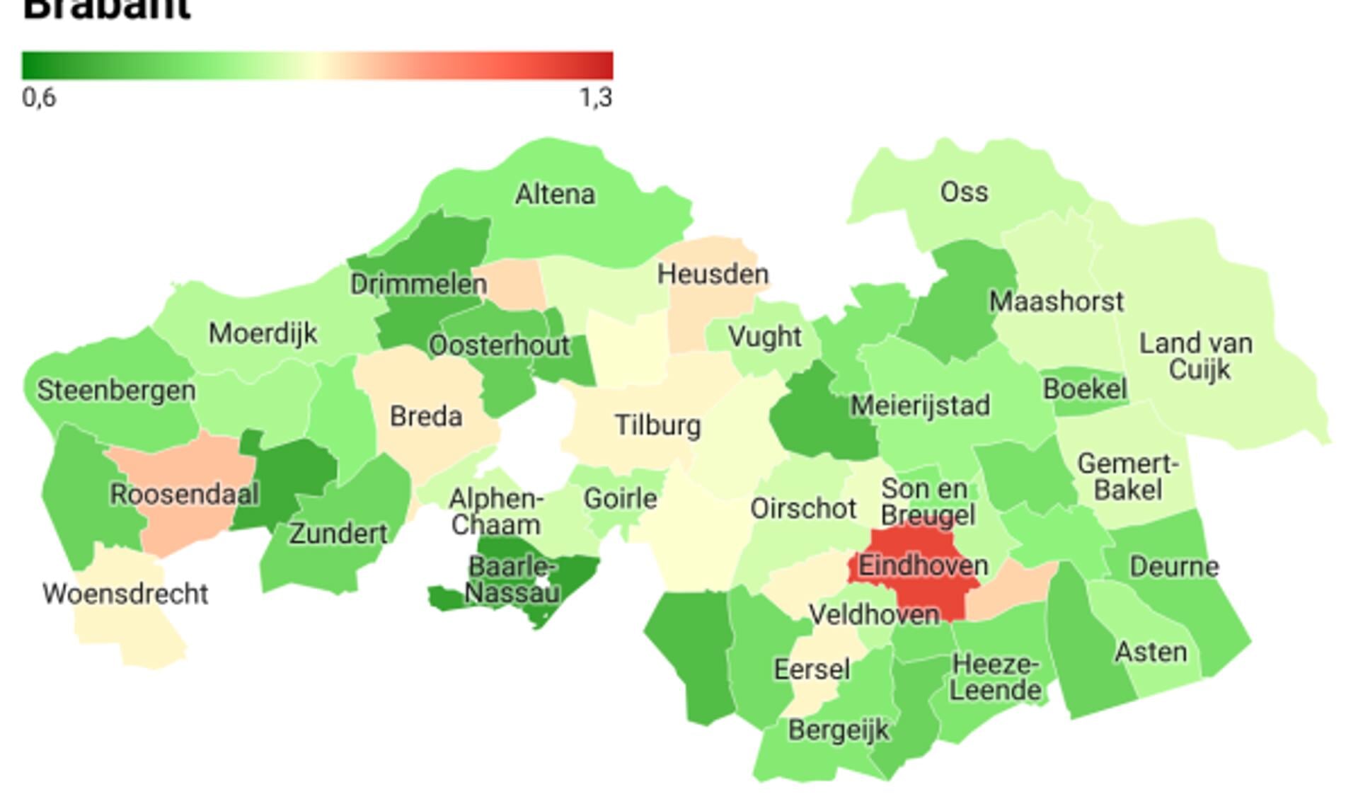 Populairste Woongemeente In Brabant Is Baarle Nassau