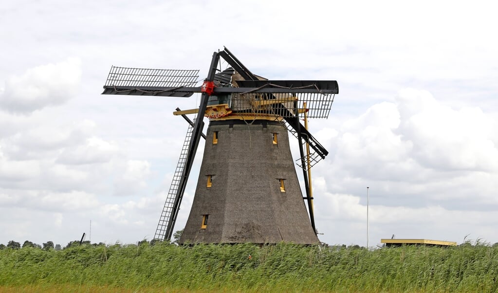 Wiek Goudriaanse Molen Breekt In Volle Vlucht Af Al Het Nieuws Uit