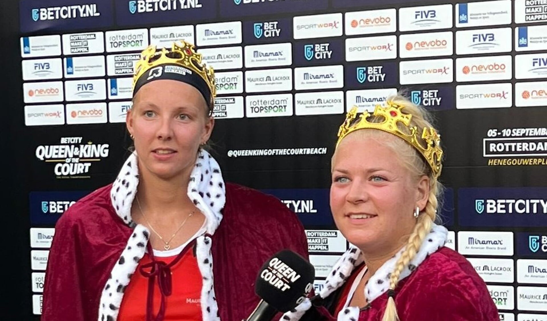 Ra Sa Schoon En Katja Stam Gekroond Tot Queens Of The Court Al Het