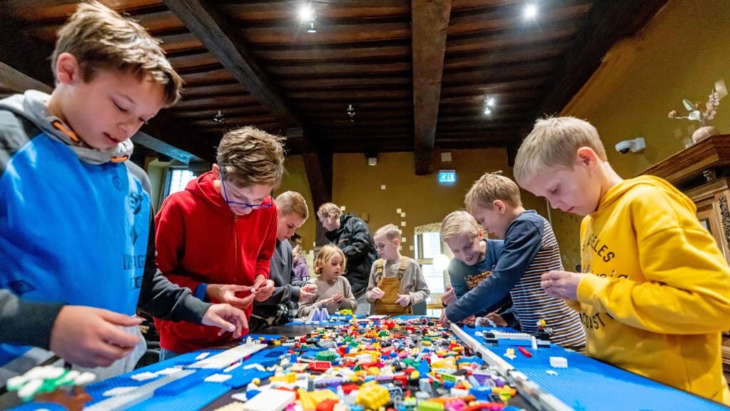 LEGO Wedstrijd In De Gouden Zaal Stedelijk Museum Kampen Met Veel