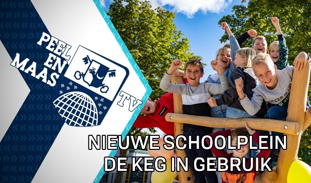 Nieuwe schoolplein de Keg in gebruik [Video]