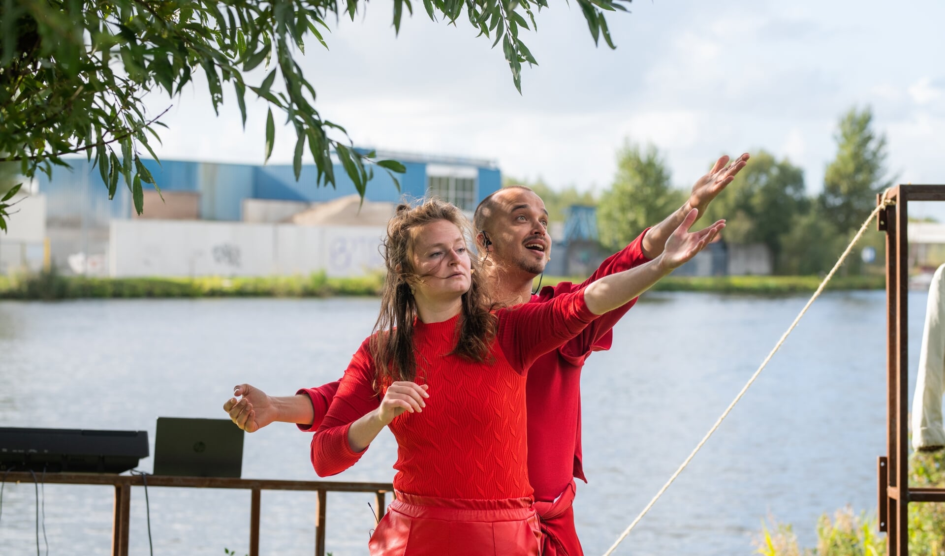 Theatrale Fietstocht Langs Het Kanaal Al Het Nieuws Uit Alkmaar