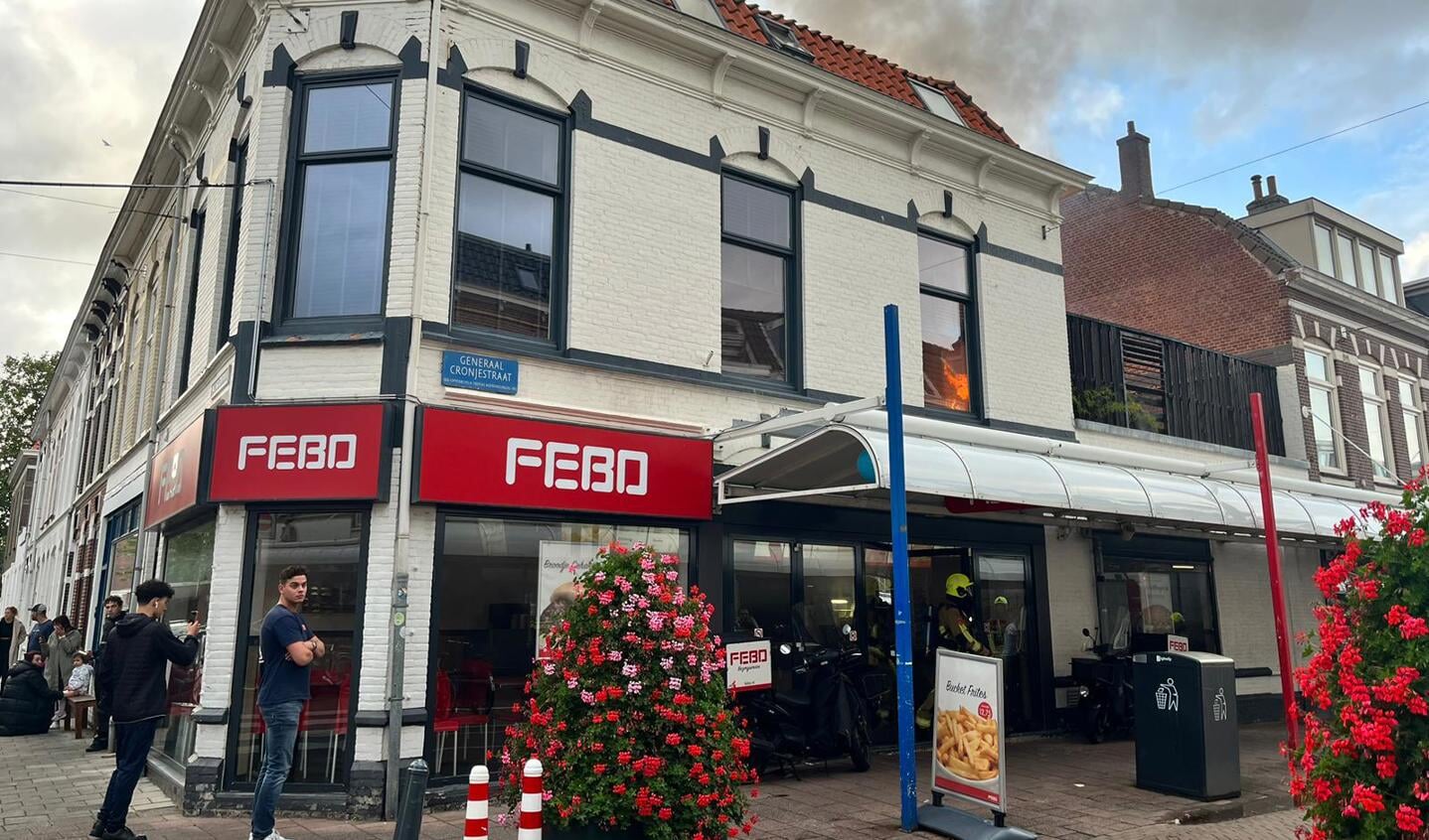 Uitslaande Brand Bij Febo Paul Krugerstraat Snel Onder Controle Al