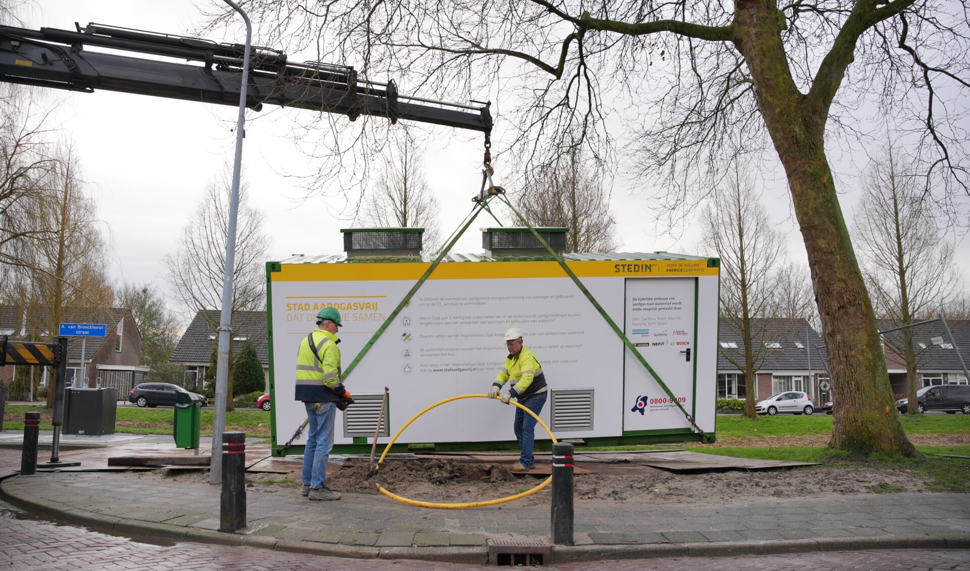 Eerste Woning In Stad Aan T Haringvliet Verwarmd Met Waterstof