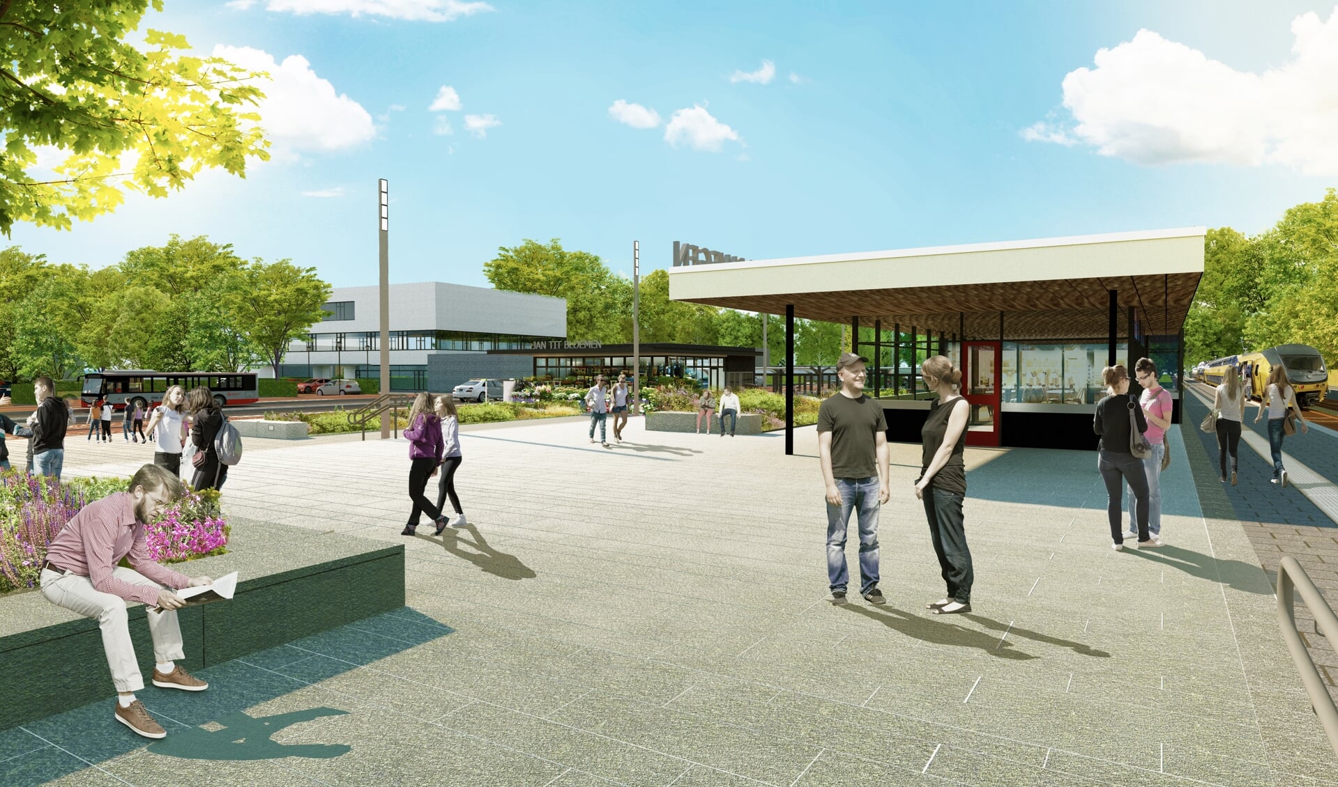 Opknapbeurt Stationsplein Gaat Nieuwe Fase In Deze Werkzaamheden Staan