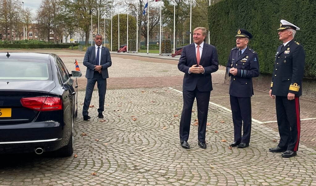 Koning Aangekomen In Breda Voor Heropening Kma Bredavandaag H T