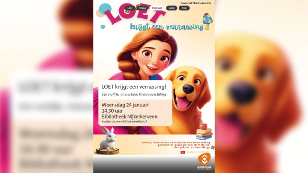 Kom Ook Naar De Kindervoorstelling In Bieb T Veense Hart