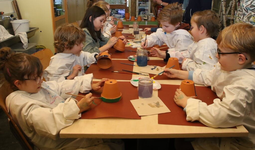 Kinderen Maken Paastak De Toren Hardenberg