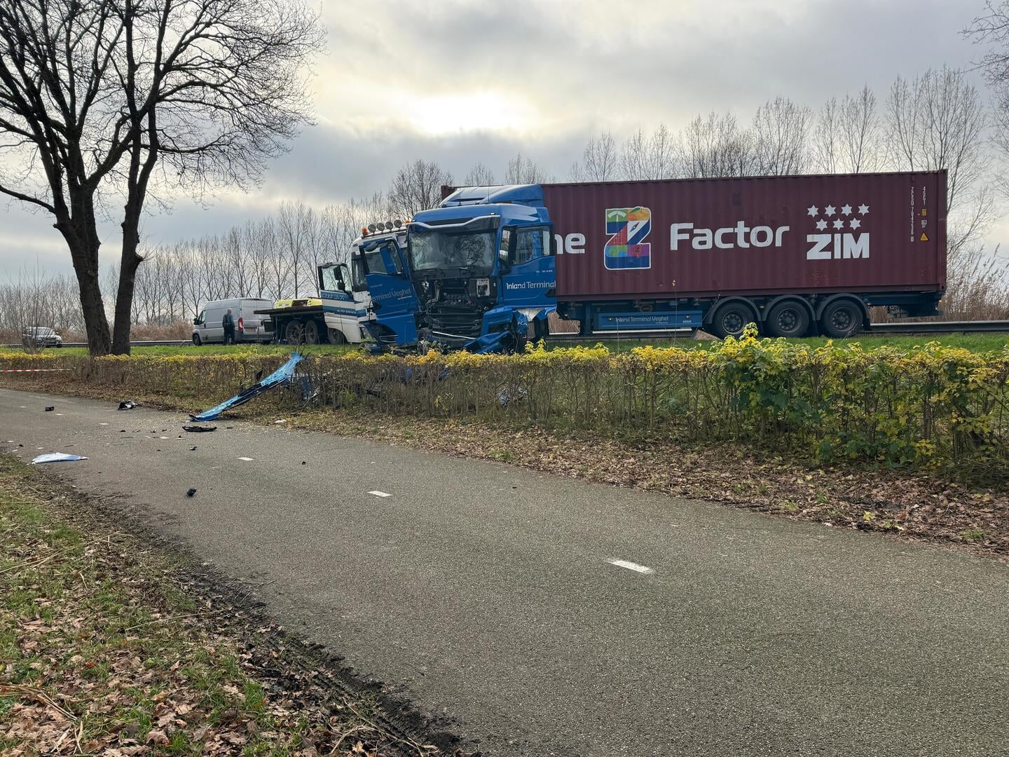 Meerdere Gewonden Bij Ernstig Ongeluk Op N279 Weg Volledig Afgesloten