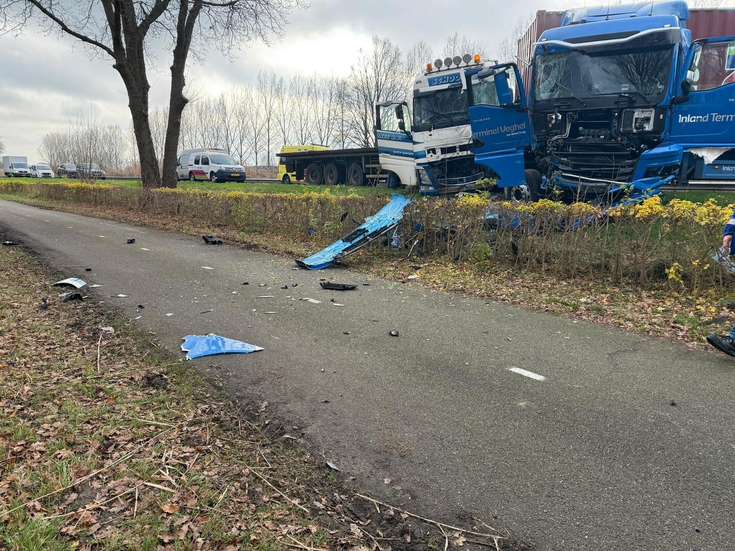 Meerdere Gewonden Bij Ernstig Ongeluk Op N279 Weg Volledig Afgesloten