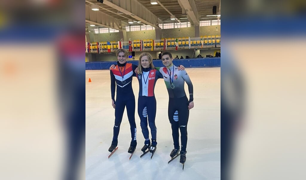 Campus Middelsee Leerling Tsjerk Van Der Meer Schaatst Zich Hogerop