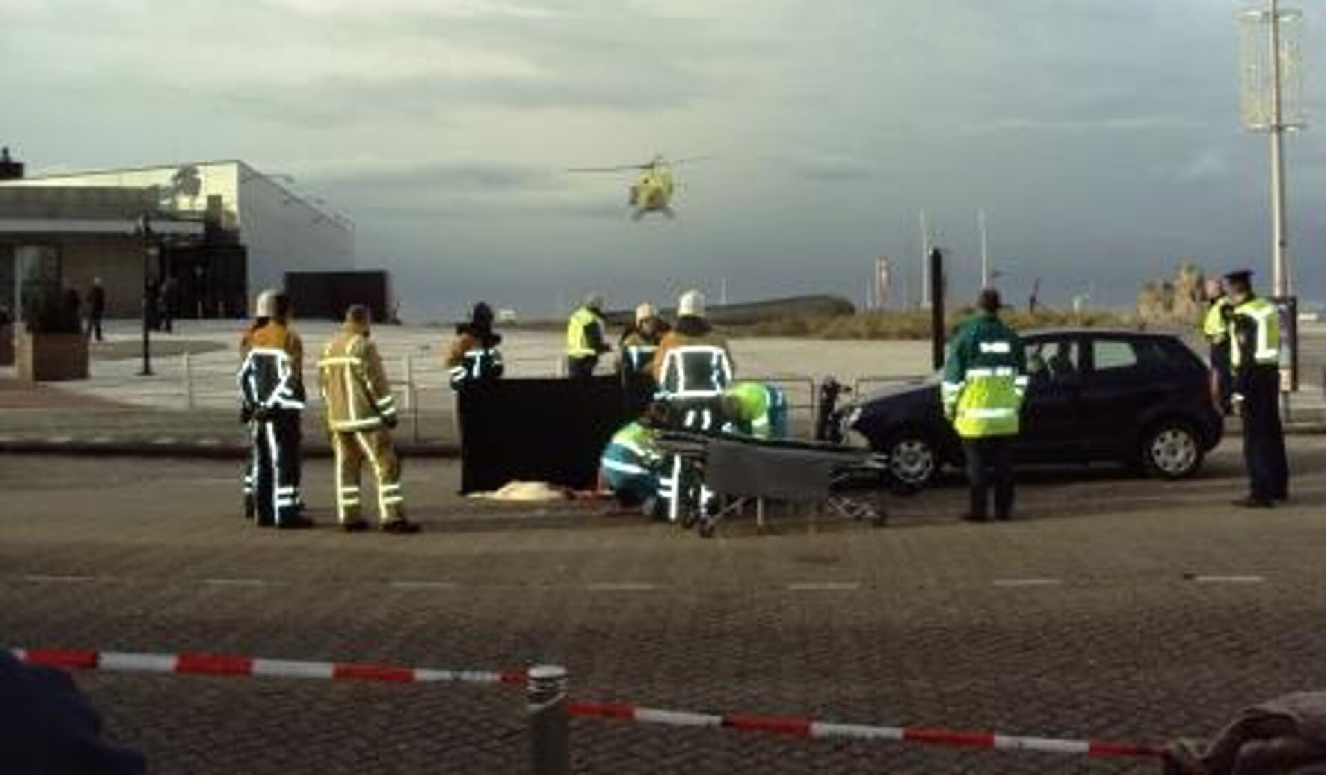 Vrouw Zwaargewond Na Aanrijding