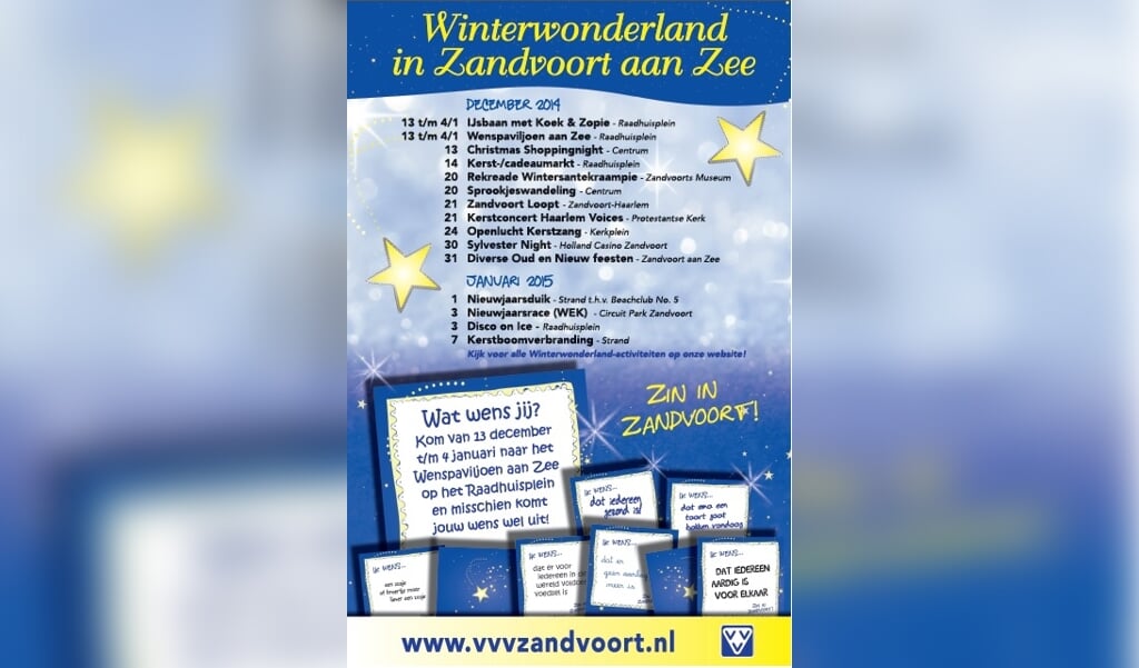 Winterwonderland van start in Zandvoort