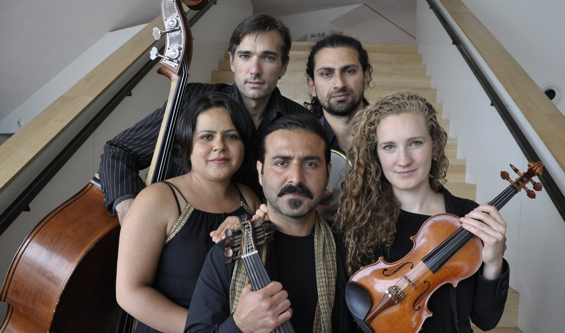 Het Göksel Yilmaz Ensemble. Foto: Caspari de Geus