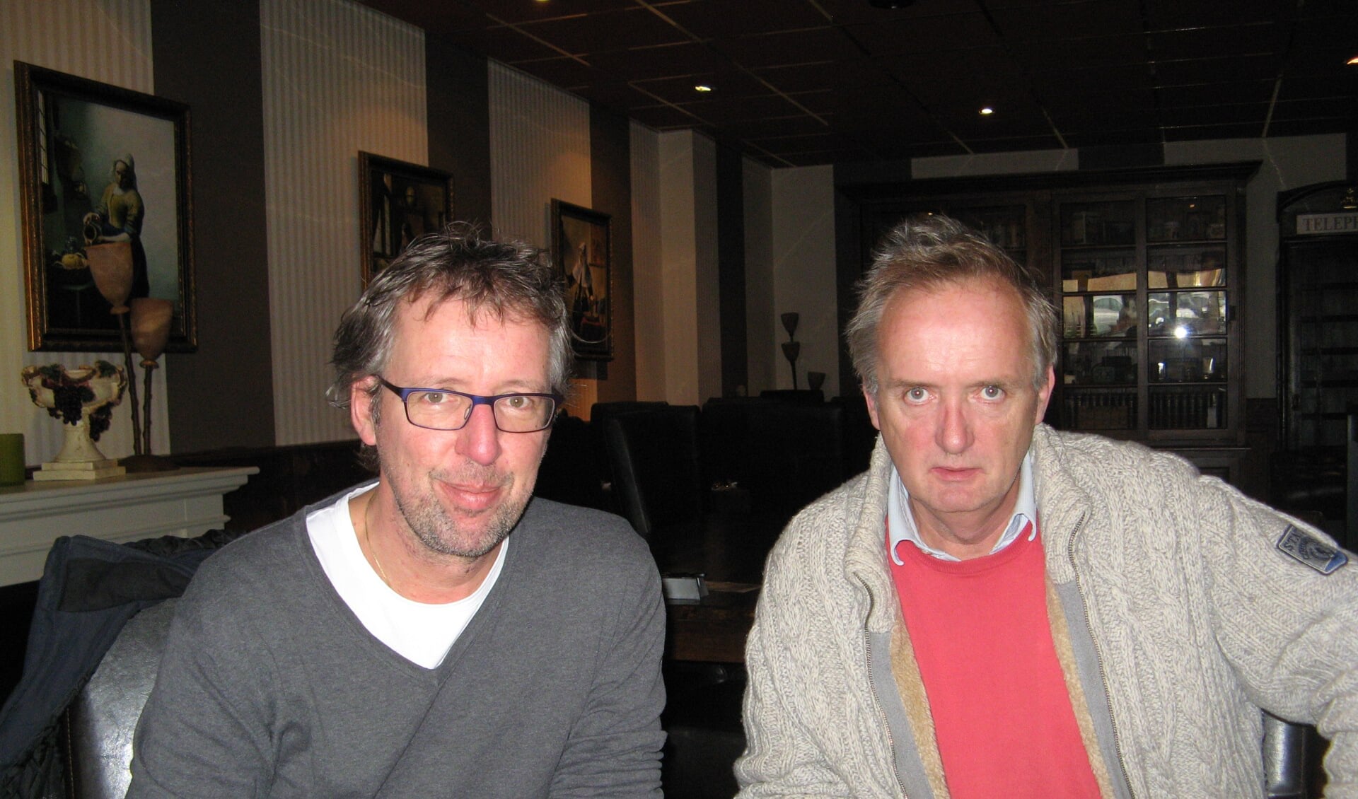 Henk-Jan Heijnen en Hans Tenbergen. Foto: Bart Kraan