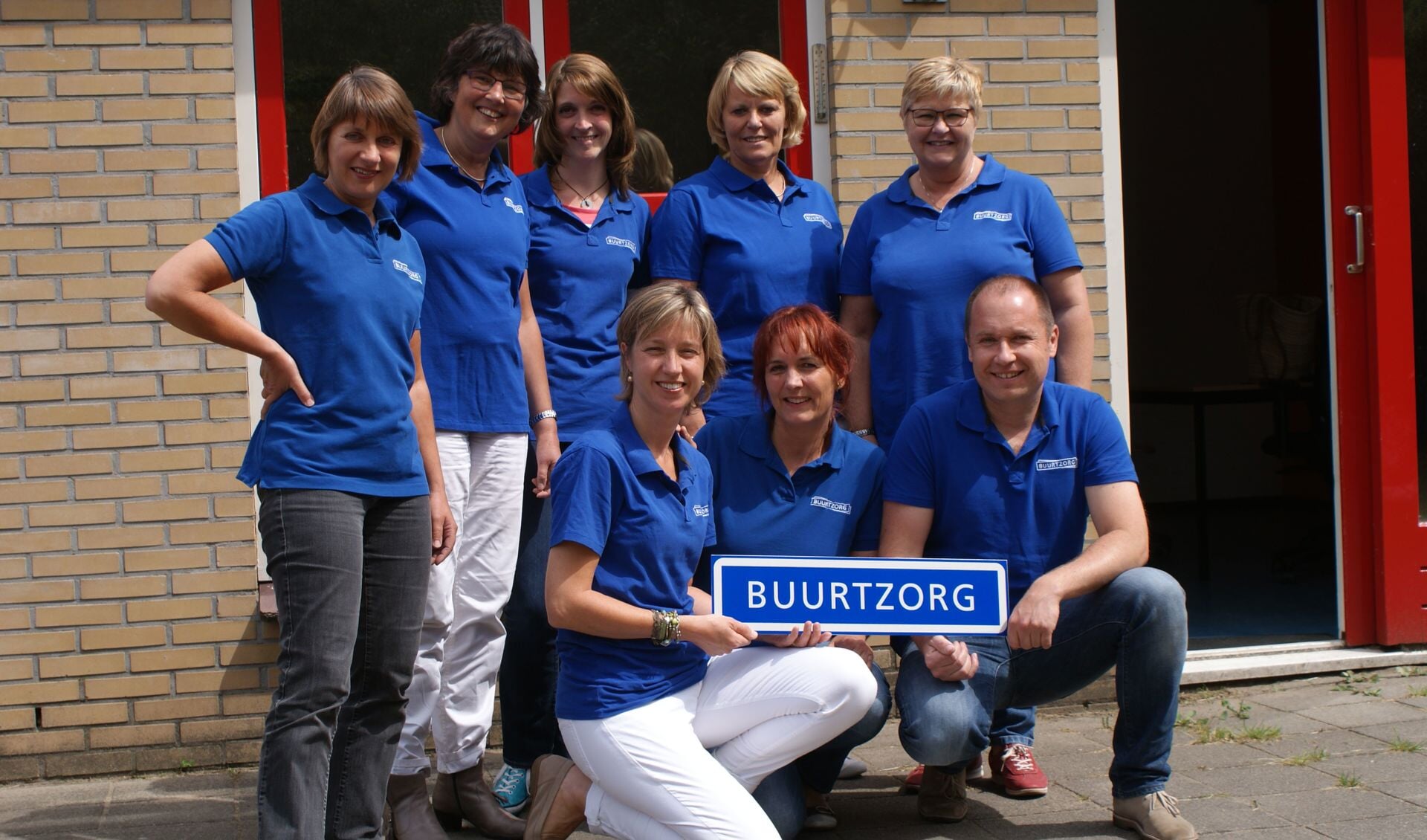 Het nieuwe Buurtzorgteam.