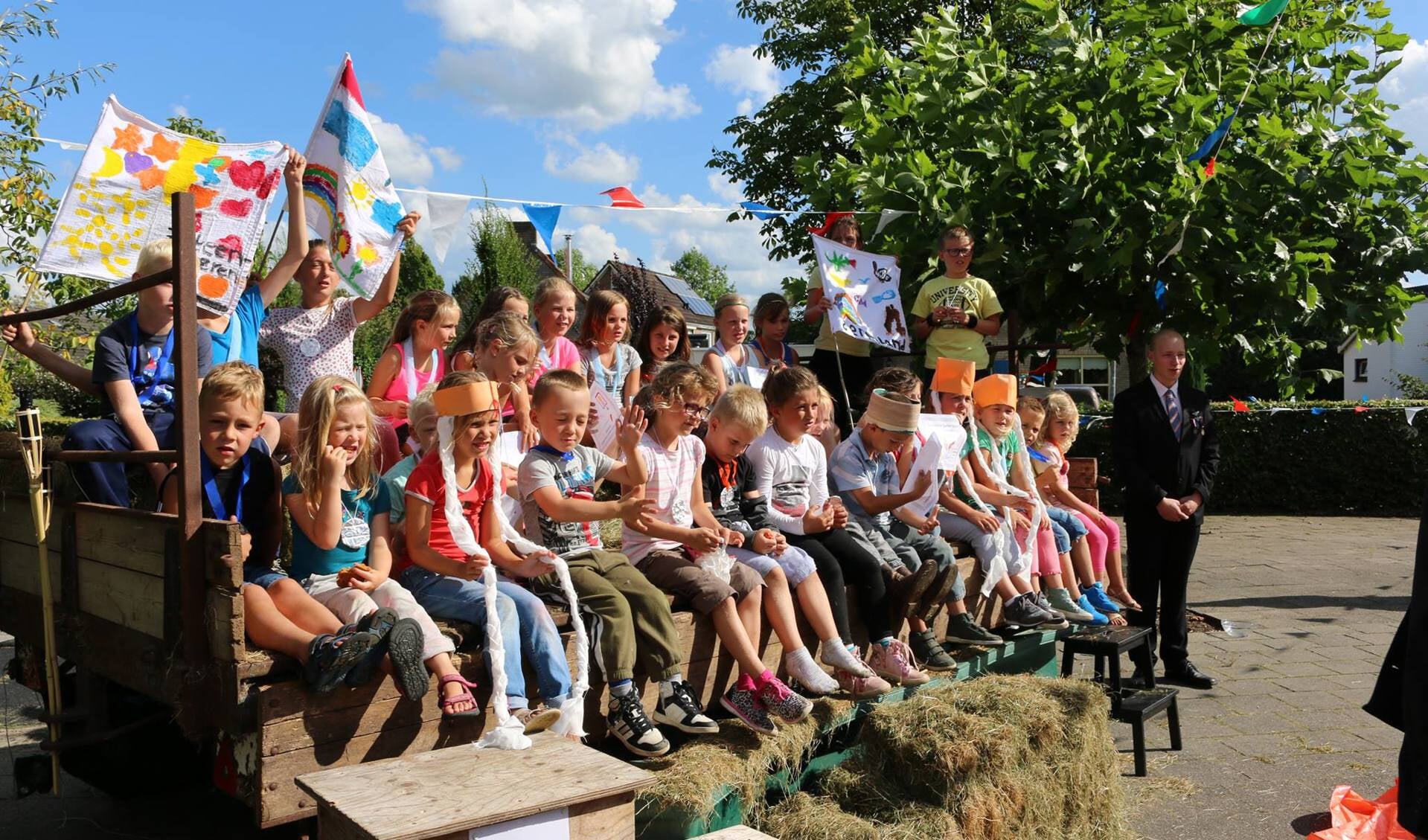 Het ééndaagse kinderkamp in Steenderen. Foto: PR