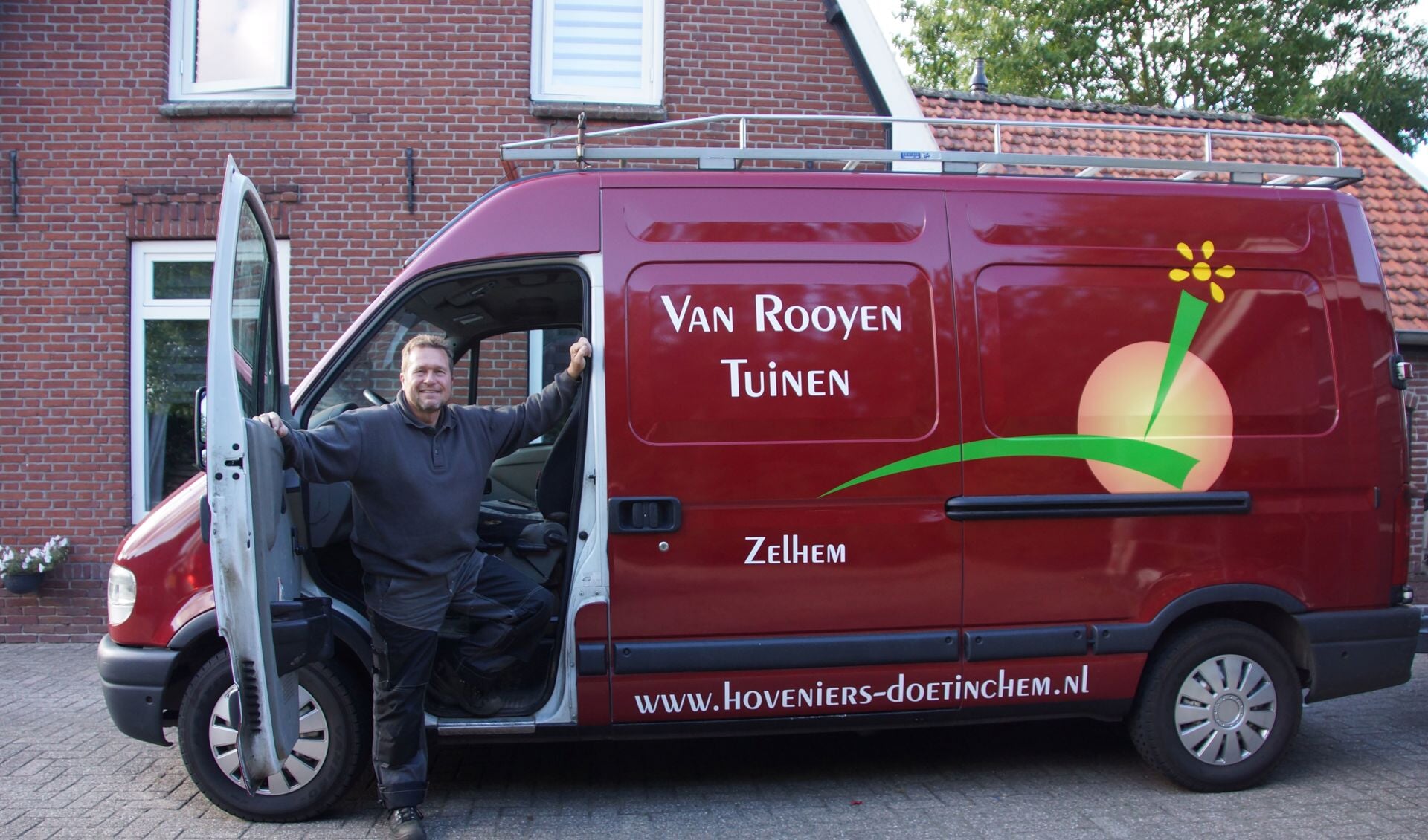 Frank Remmelink uit Zelhem gaat verder bij Van Rooyen Tuinen. Foto: Bernadet te Velthuis