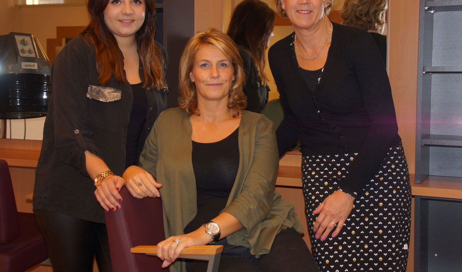 Carmen Vliem, Daniëlle van Emous en Marianne van der Voort. Foto: Bernadet te Velthuis