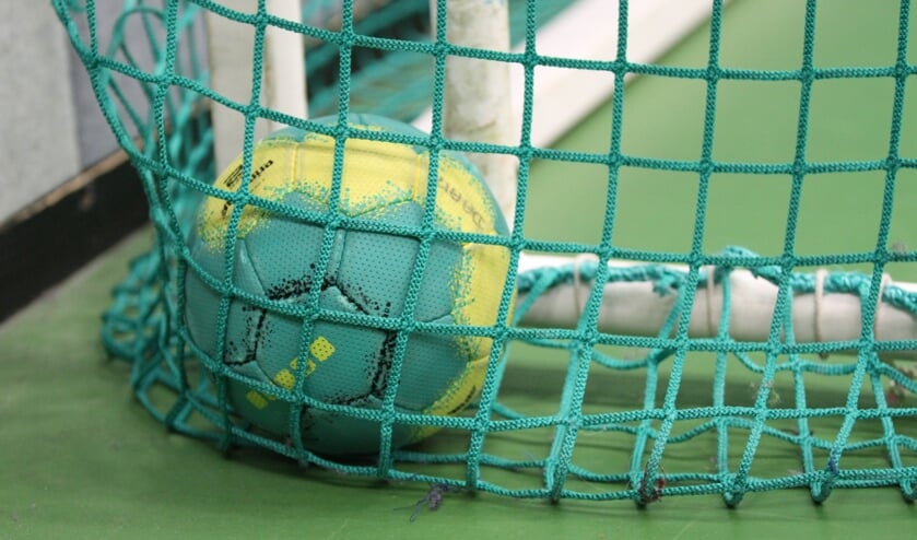 <p>De bal van Handbalvereniging SV Quintus blijft voorlopig stil liggen. Foto: Liesbeth Spaansen</p>