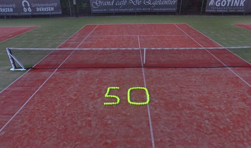 Lawn Tennis Club Het Elderink viert vijftigjarig bestaan. Foto: PR