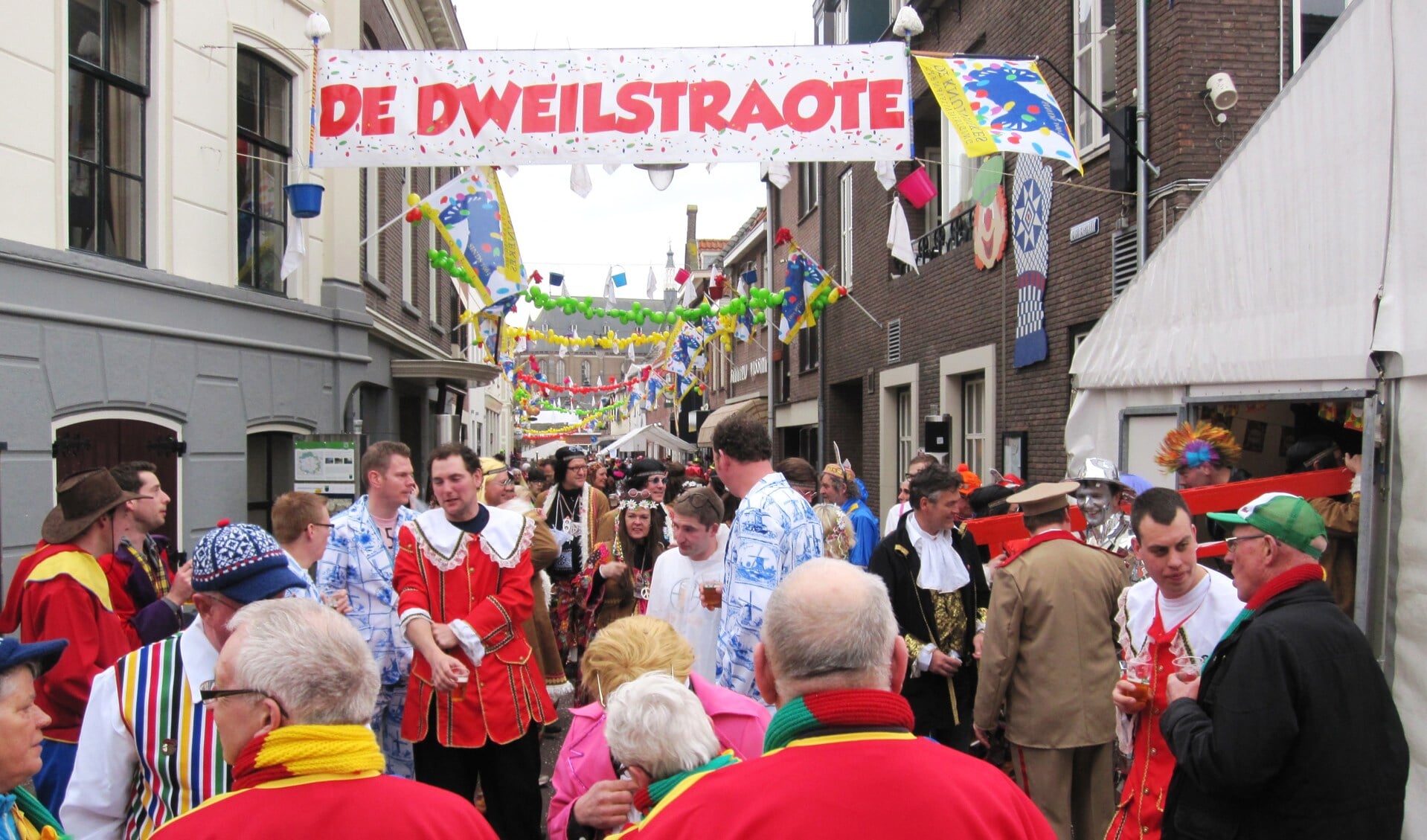 Carnaval in Groenlo heeft een cultuur-historische achtergrond. Foto: Theo Huijskes