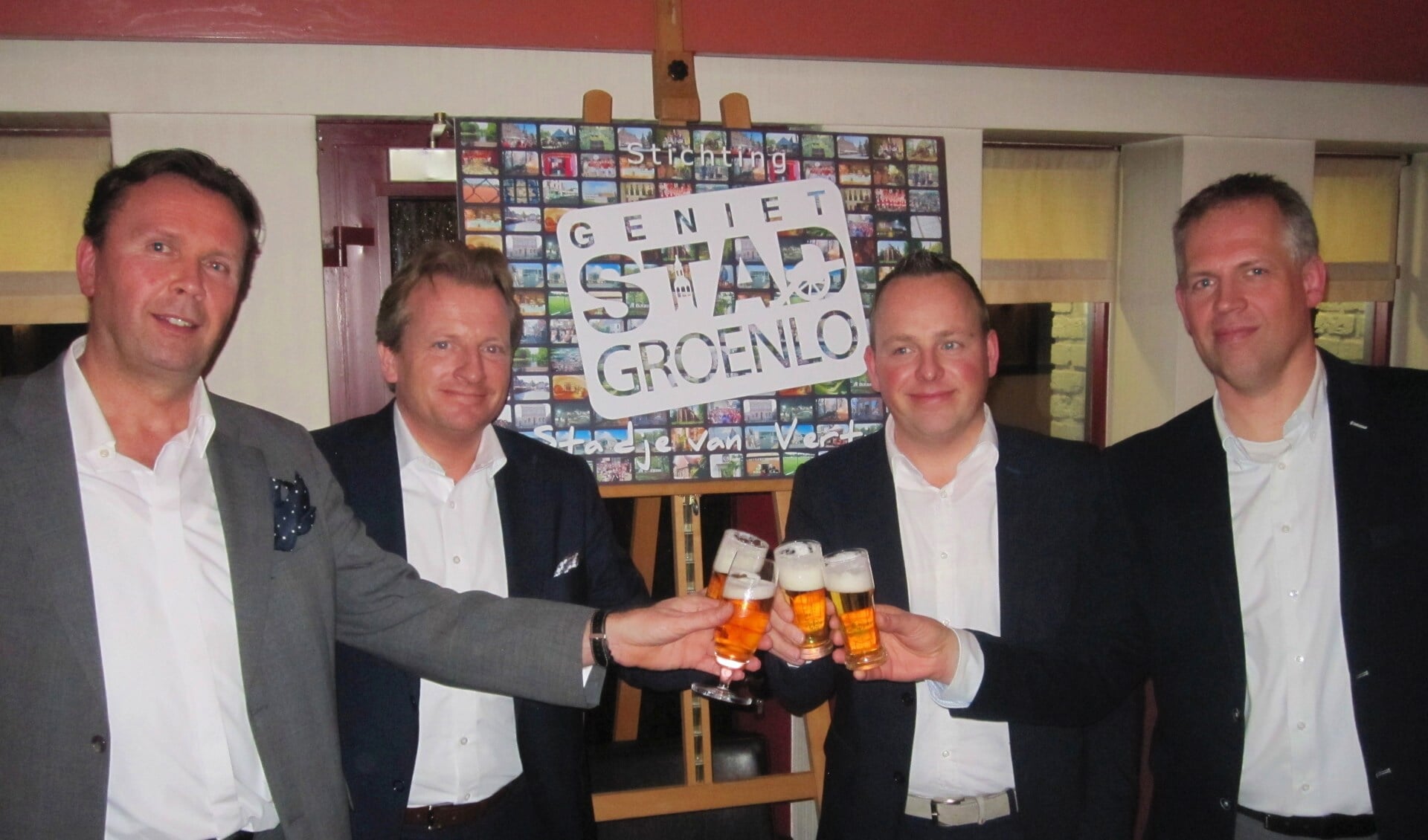 De presentatie van de Stichting Geniet Stad Groenlo begin 2014. Foto: Theo Huijskes