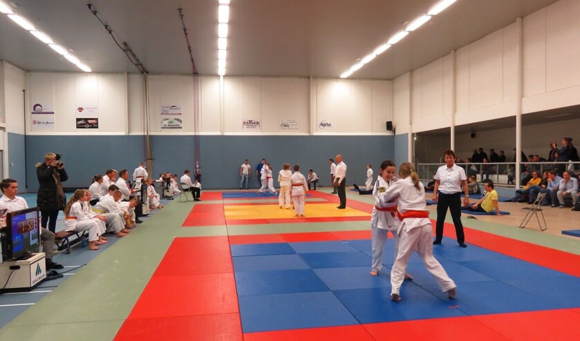 Ere werd flink gestreden op de judomatten. Foto: PR