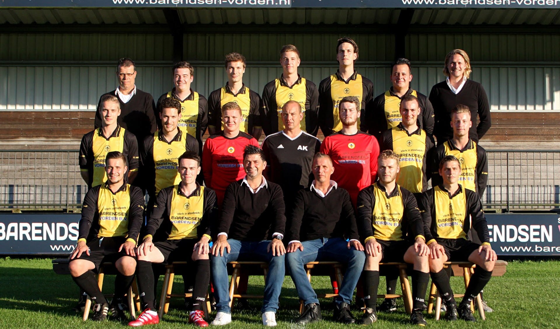 Zondag 4 september speelt het 1e elftal haar eerste (thuis)wedstrijd in de 2e klas KNVB. Foto: PR