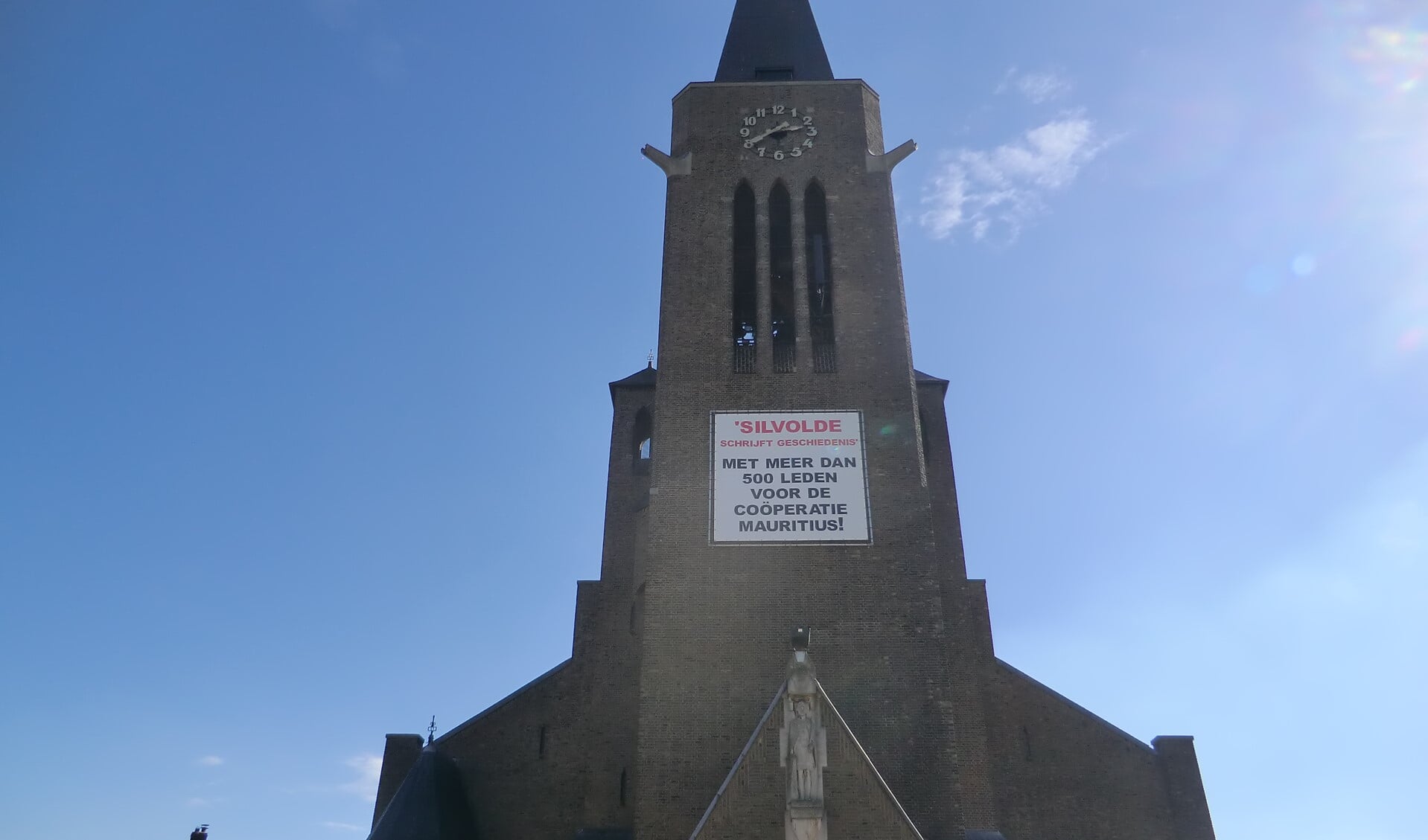 De Mauritiuskerk, prominent in hartje Silvolde. Foto: PR