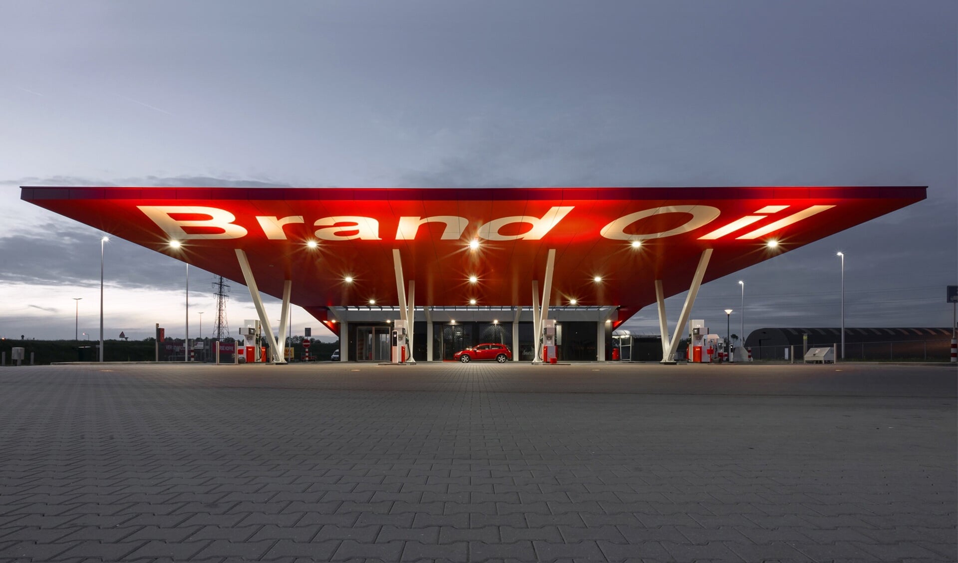 Tankstation Brand Oil in Zutphen won in 2015 de publieksprijs. Foto: PR