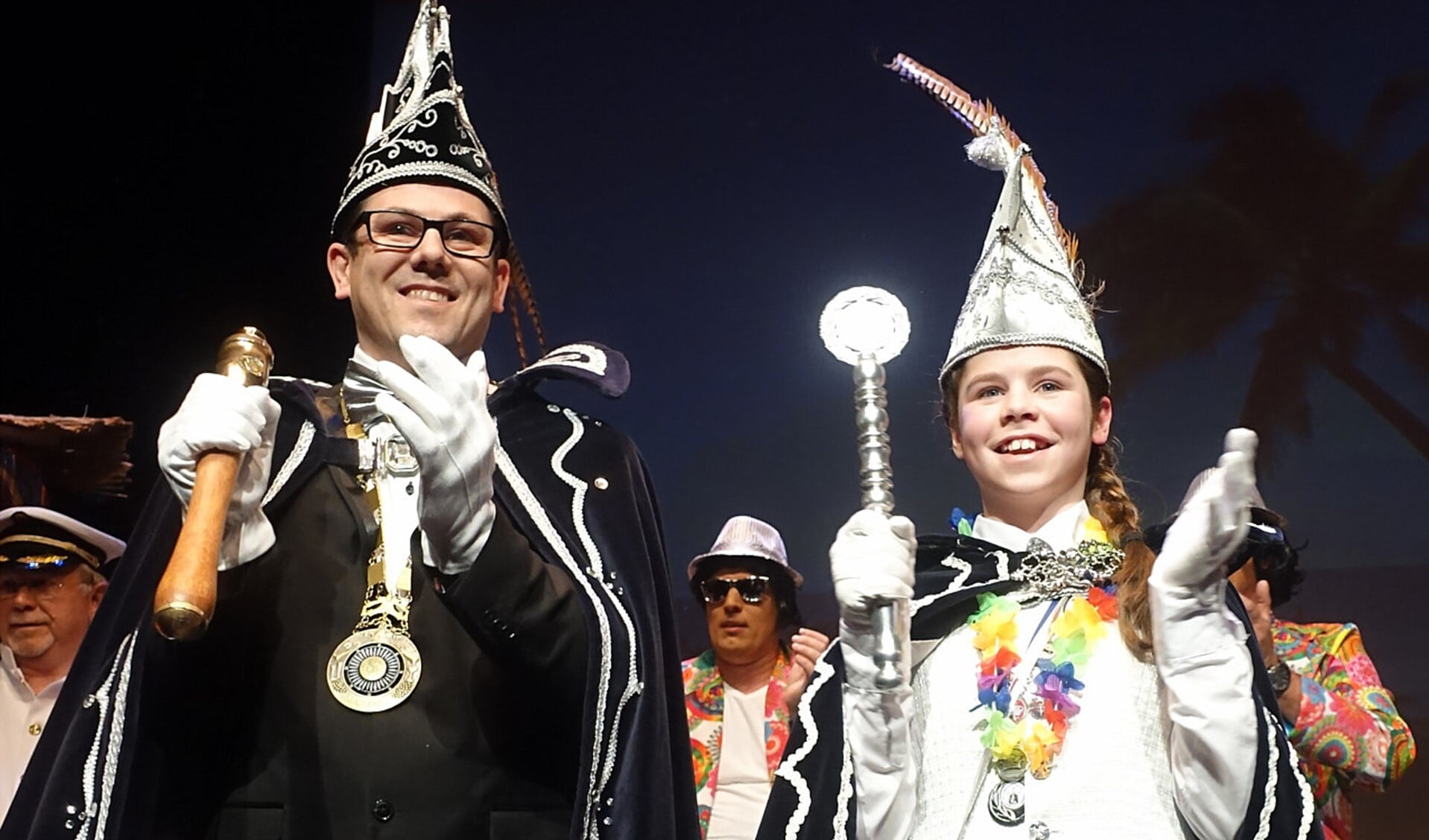 Iseldonk is met carnaval het 'prinsdom' van familie Wijnia met vader Gerard en dochter Floor aan het hoofd. Foto: Guus Tinnevelt 