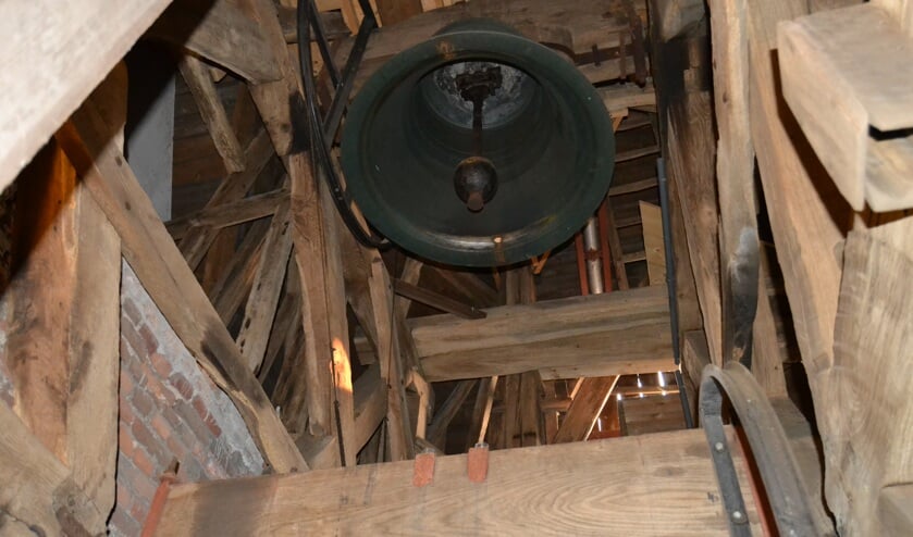 De enorme grote klok in de toren van de Oude Helenakerk. Foto: Karin Stronks