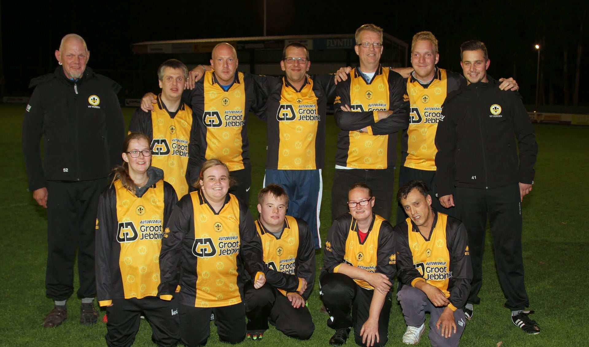 Het G-team van VV Vorden. Foto: PR. 