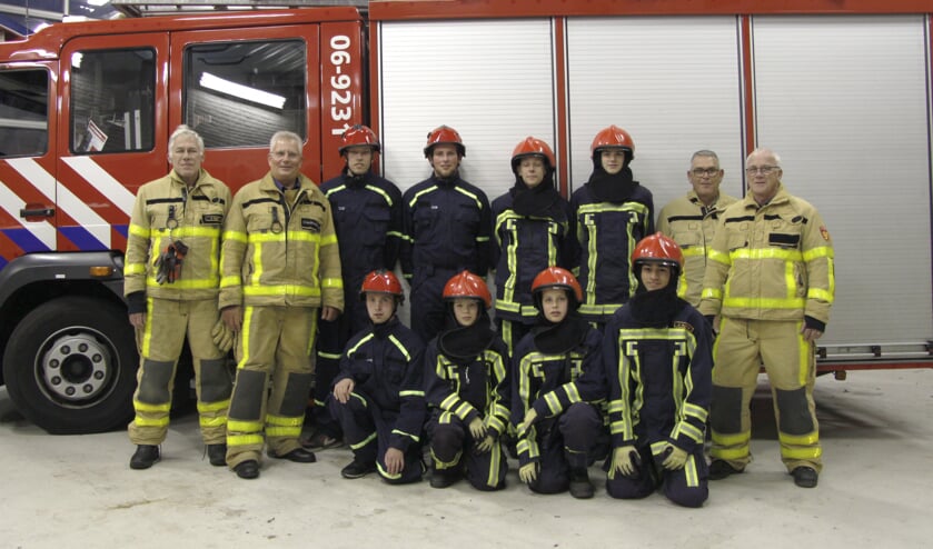 De Jeugdbrandweer Oost Gelre. Foto: PR