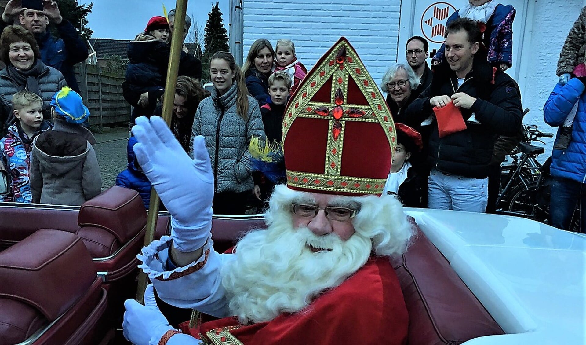 Een eerdere aankomst van Sinterklaas in Zelhem. Foto: PR