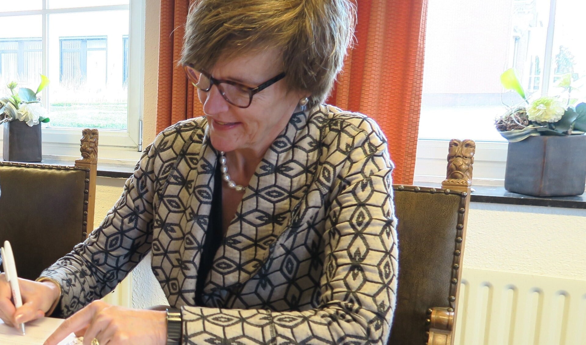 Burgemeester Annette Bronsvoort is namens Oost Gelre lid van het Algemeen Bestuur Regio Achterhoek. Foto: Theo Huijskes