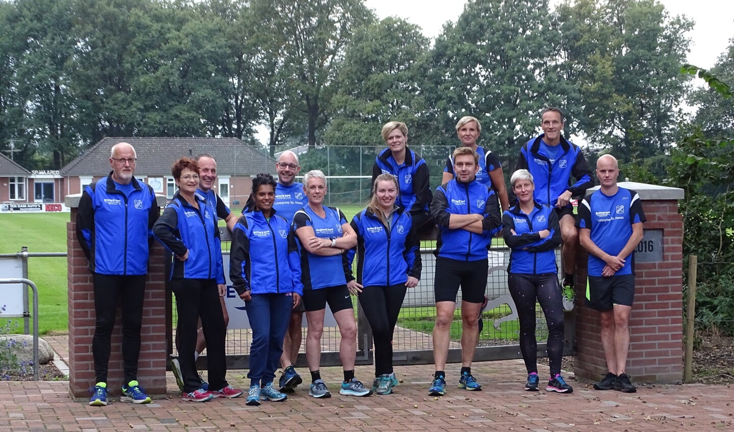 De loopgroep van Sp Haarlo. Foto: Ruud Grooters
