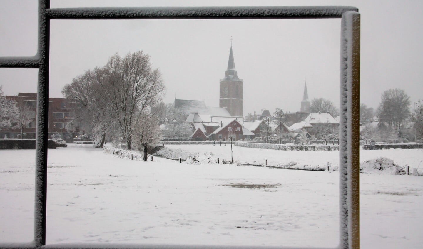 Het Mondriaan - Gezicht op Winterswijk is opeens minder kleurrijk. Foto: Ad ter Welle
