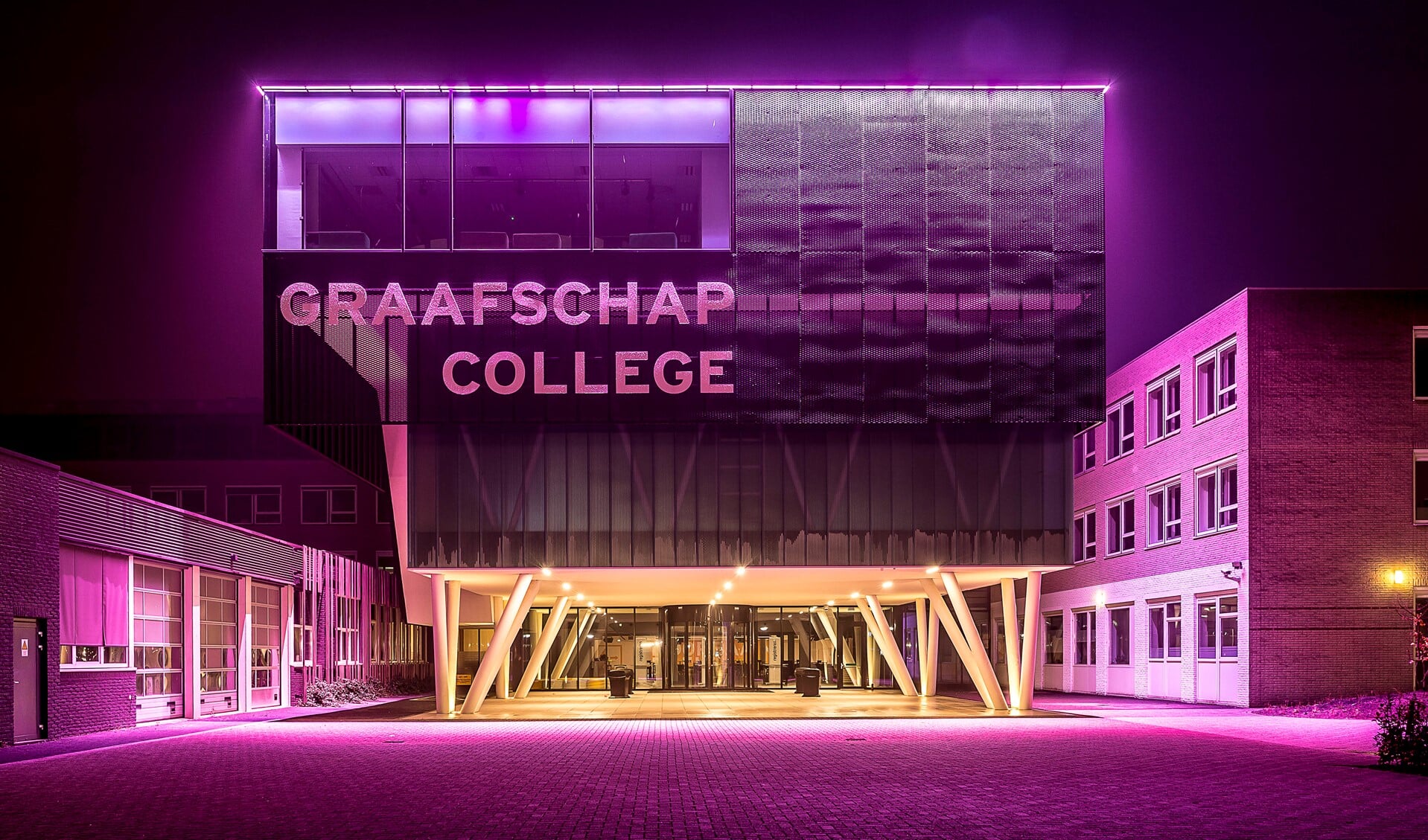 Graafschap College geeft kleur. Foto: Henk van Raaij