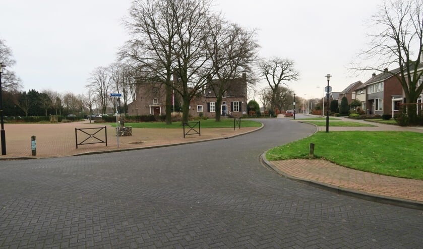 Een deel van het vernieuwde stratenplan in Lievelde. Foto: Theo Huijskes