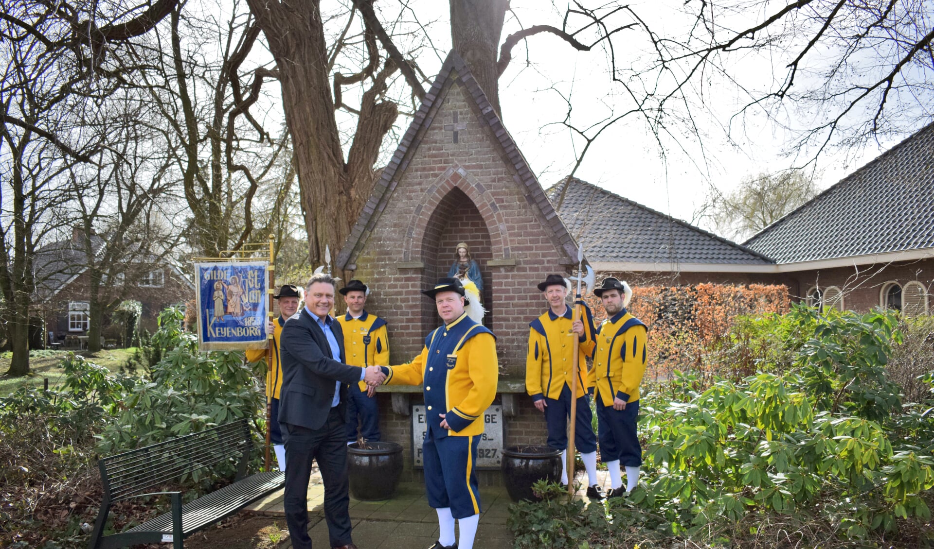 Markenheem heeft het Mariakapelletje in Keijenborg overgedragen aan St. Jan. Foto: PR