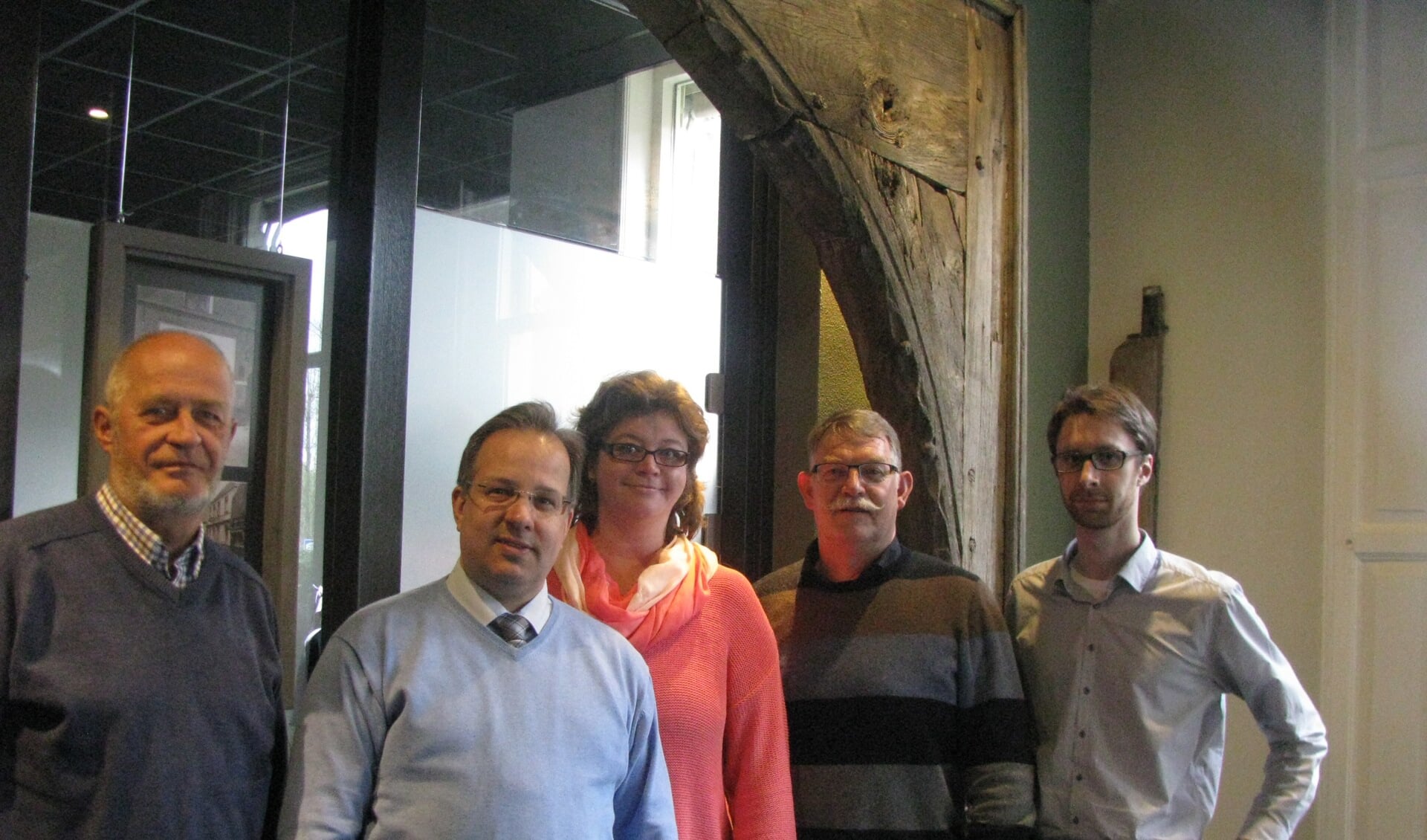 De organisatoren bijeen in het Stadsmuseum in Groenlo. Foto: Ferry Broshuis