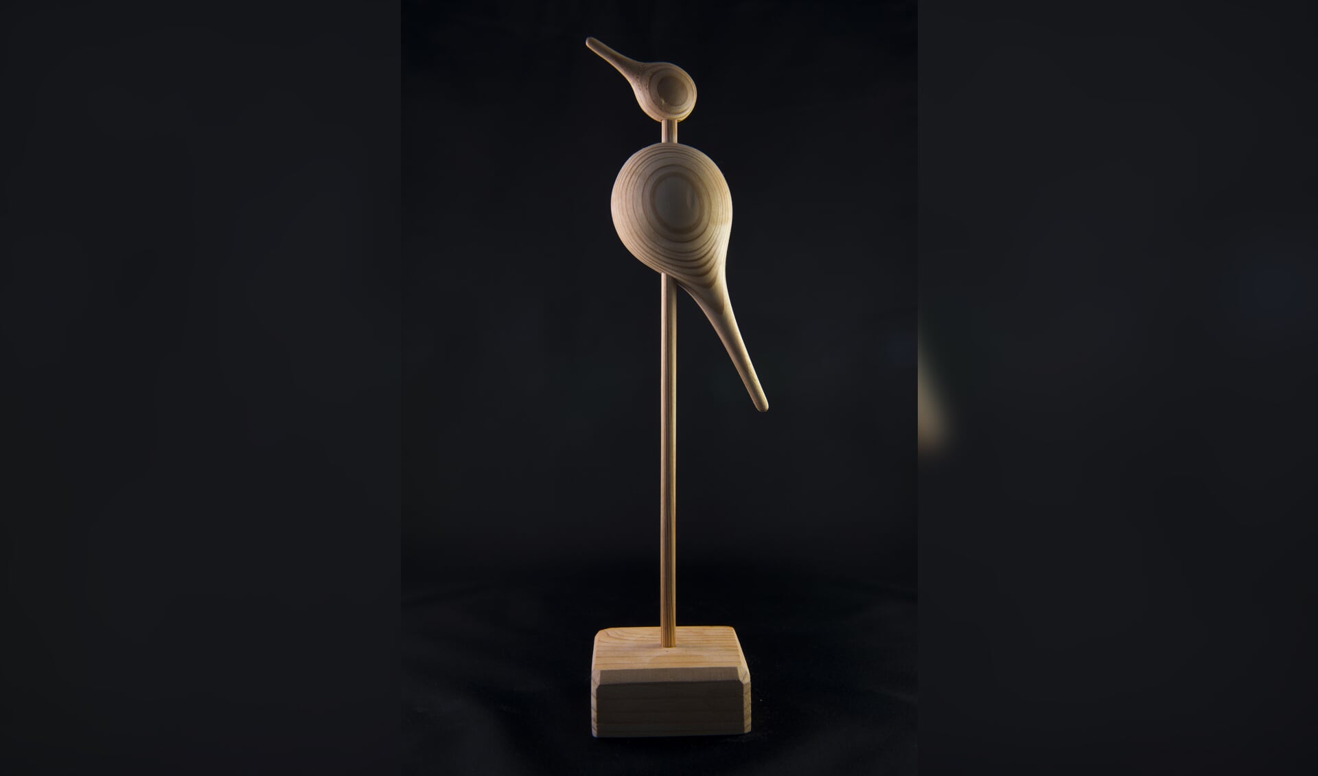 Het Berkellandvogeltje. Sculptuur van Jan Kulsdom. Foto: Jan Kulsdom