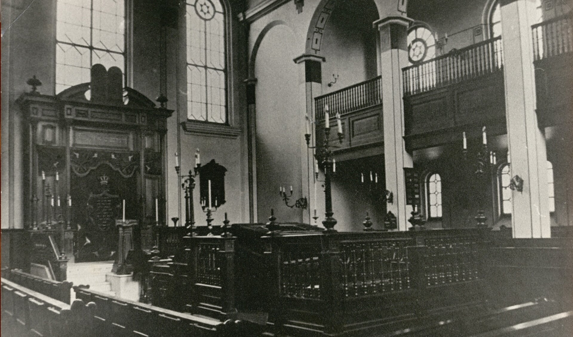 De synagoge van Zutphen, voor de oorlog. Foto: PR
