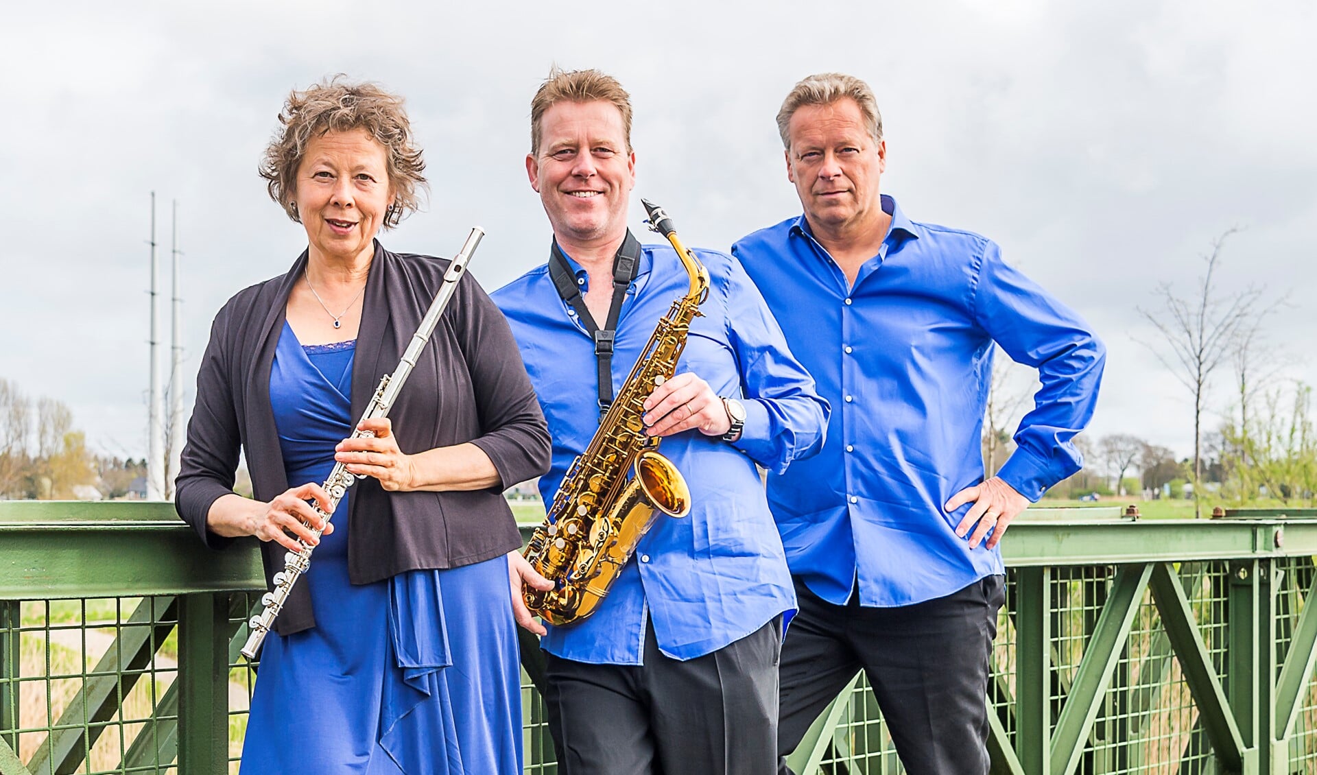 Trio Saffier etaleert z'n muzikaliteit in Ons Pakhuus. Foto: Henk van Raaij