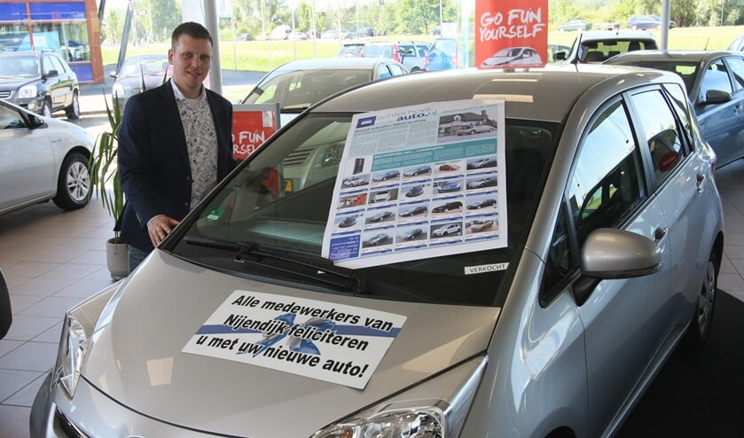 Frank Goorhuis van Automobielbedrijf Nijendijk ziet veel voordelen van Achterhoek Auto ten opzichte van andere platforms. Foto: PR