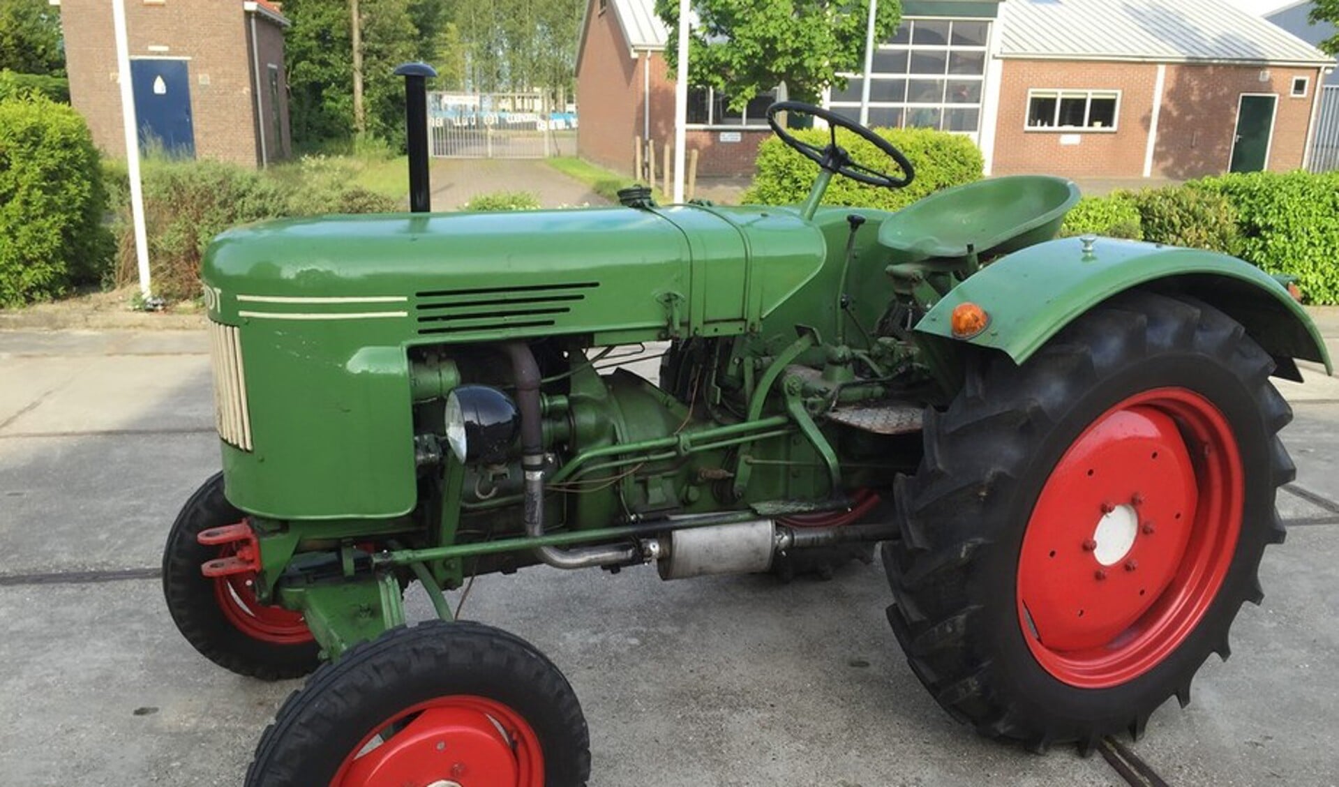 Een van de deelnemende Fendt Dieselross tractoren die aan het weekeinde deelnemen. Foto: PR. 