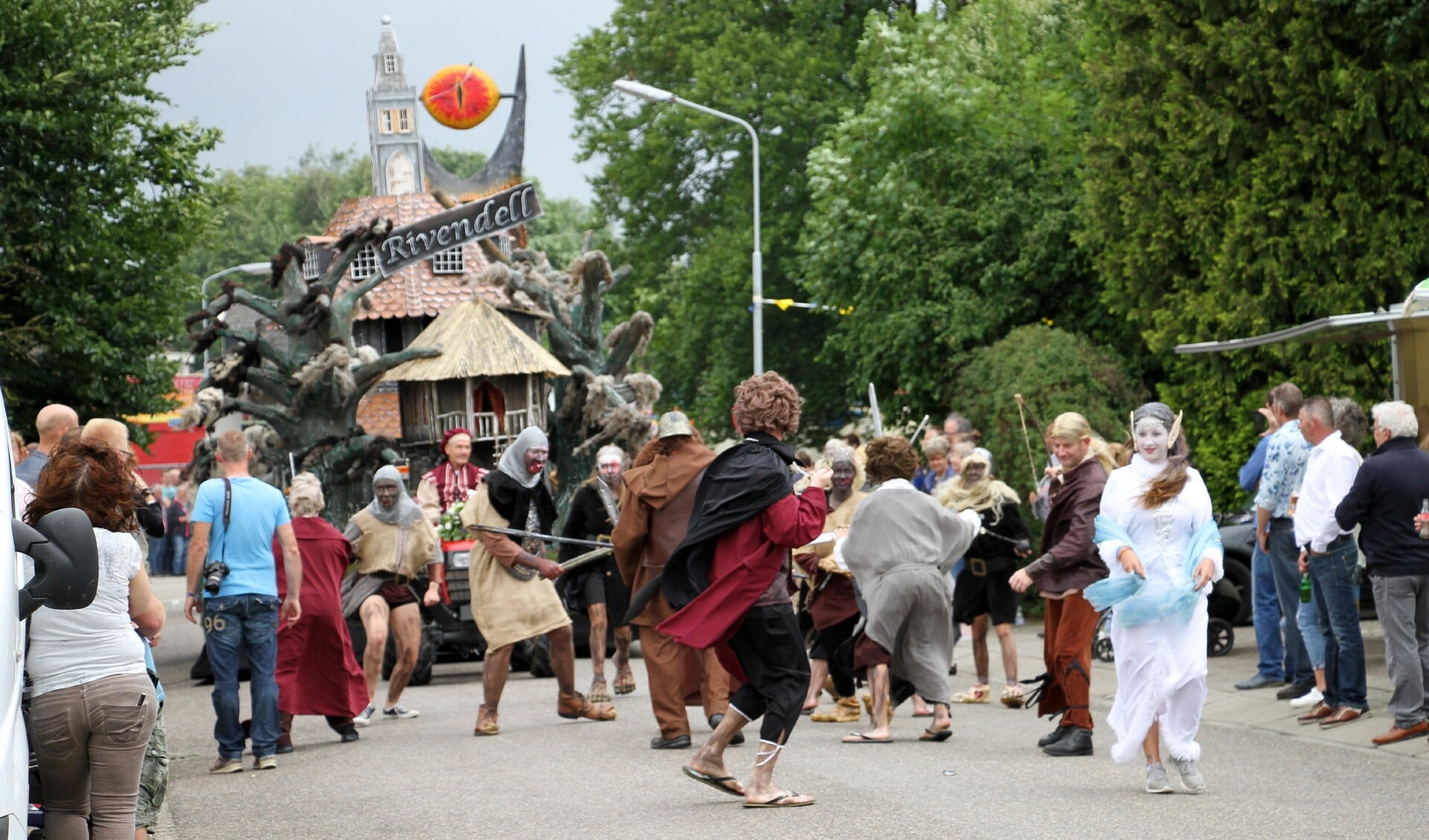 Een heftige strijd met 'Lord of the Rings'. Foto: Achterhoekfoto.nl/Liesbeth Spaansen