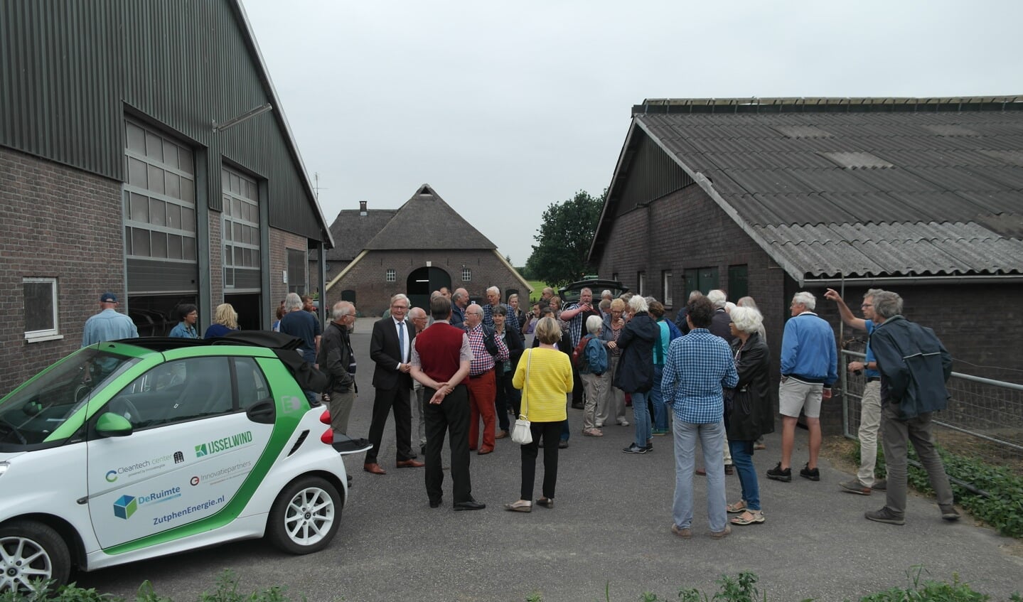 Opening zonnestroominstallatie in Warken. Foto: PR